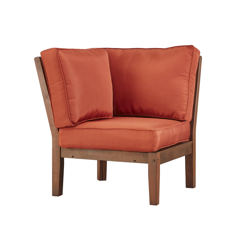 Three Posts™ Hursey Rubberwood Outdoor Lounge Chair Wayfair